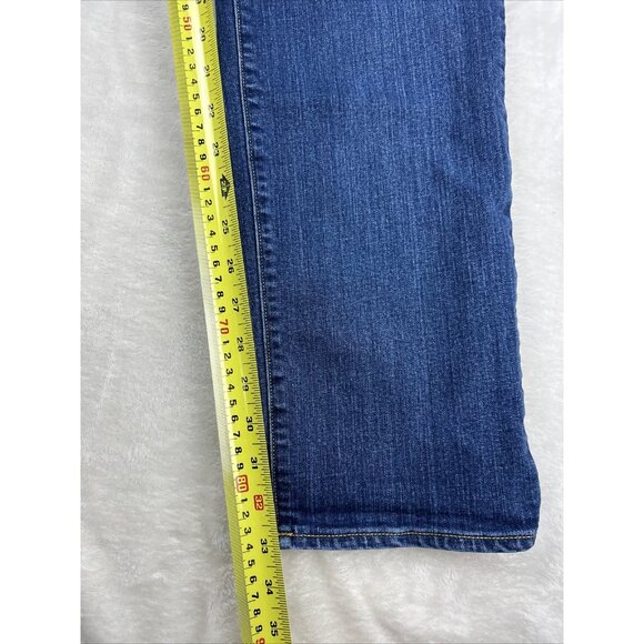 Old Navy Jeans Women’s Size 16 Tall Sweetheart Straight Lakeshore Denim Blue - Picture 6 of 10